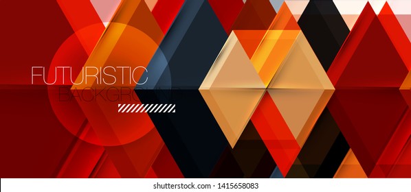 Hexagon abstract background, geometrical modern template, vector business presentation wallpaper design
