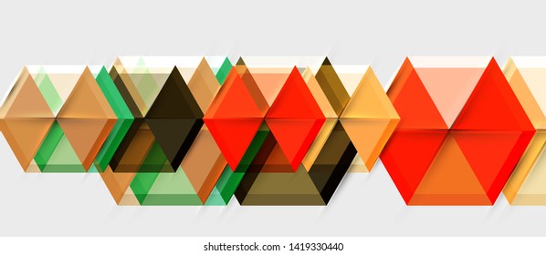 Hexagon abstract background, geometrical modern template, vector business presentation wallpaper design