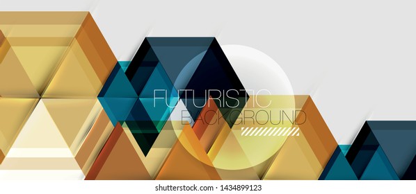 Hexagon abstract background, geometrical modern template, vector business presentation wallpaper design