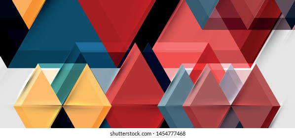 Hexagon abstract background, geometrical modern template, vector business presentation wallpaper design