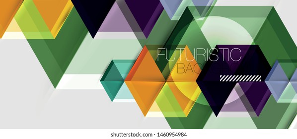 Hexagon abstract background, geometrical modern template, vector business presentation wallpaper design