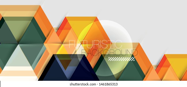 Hexagon abstract background, geometrical modern template, vector business presentation wallpaper design