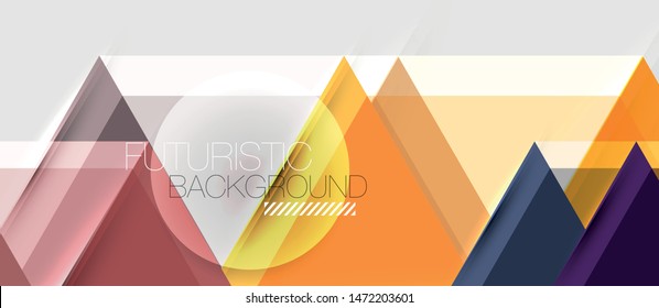 Hexagon abstract background, geometrical modern template, vector business presentation wallpaper design