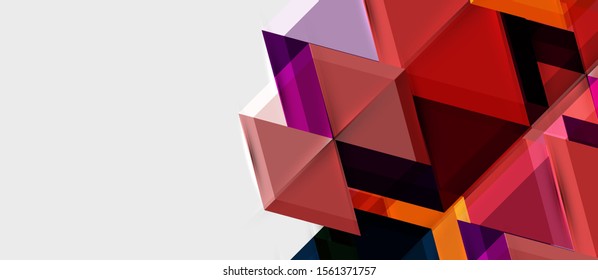 Hexagon abstract background, geometrical modern template, vector business presentation wallpaper design