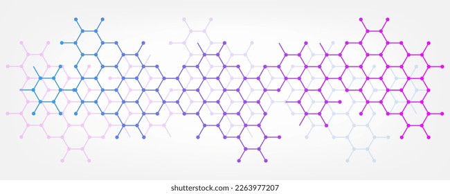 hexagon abstract background image communication network concept svg