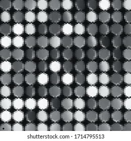 fondo abstracto hexagonal. estilo poligonal