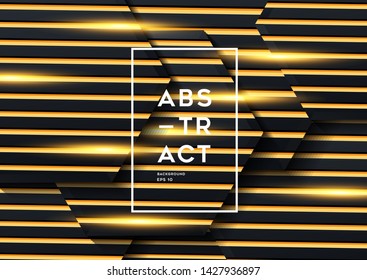 Hexagon abstract background vector illustration