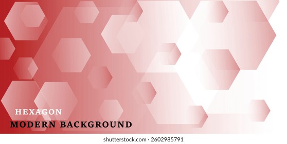 Hexagon Abstract Background, Vector Illustration