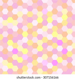Hexagon background pattern