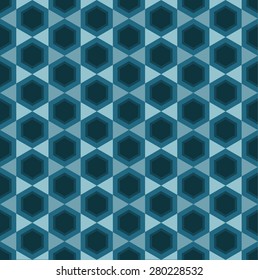 Hexagon background pattern design for wallpaper, decoration and other design needs. 