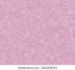 Hexagon Background. Simple stacked hexagons. Pink color tones. Regular hexagon shapes. Tileable pattern. Seamless vector illustration.