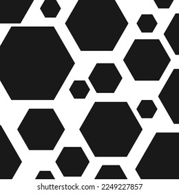 hexagon background vector illustration design