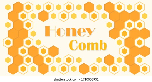 fondo de diseño de colmenas hexagonales