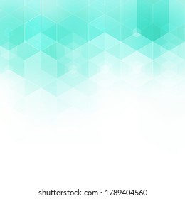 fondo azul hexagonal. diseño para publicidad