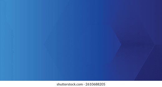 Hexagon Blue Tech Finance Fintech Background Abstract Pixel Pattern. Abstract Business Tech Modern Art Abstract