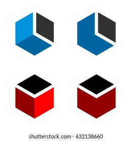 Hexagon Box Logo Template Illustration Design. Vector EPS 10.