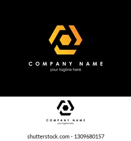 hexagon business logo