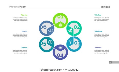 Hexagon Chart Process Diagram Cycle Graph Stock Vector (Royalty Free ...