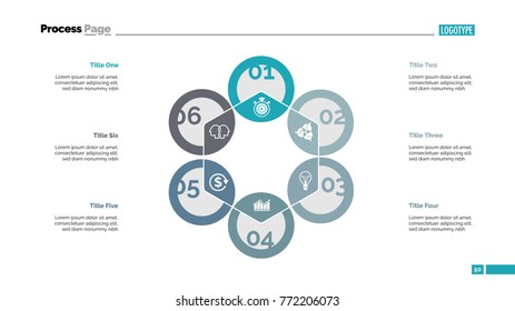 Hexagon Chart Slide Template