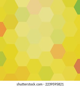 Hexagon color background. Layout for presentation. Abstract image.