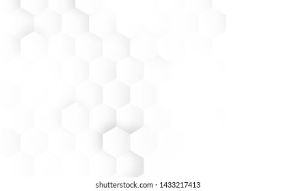 hexagon concept design abstract technology background vector EPS10