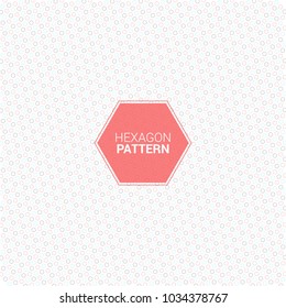 Hexagon covers design. Minimal geometric pattern