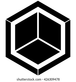 Hexagon cube construction structure concept
