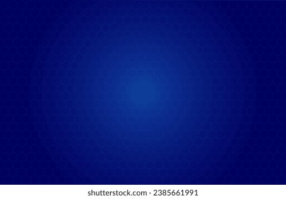 hexagon dark blue gradient background. vector illustration. background wall paper theme.
