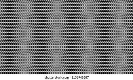 The hexagon is dark gray mixed with pattern.