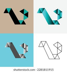 hexagon design, design element for log