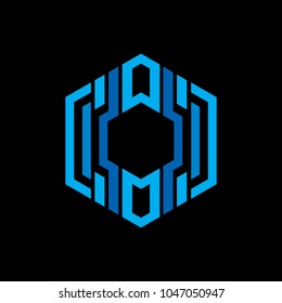 hexagon digital logo