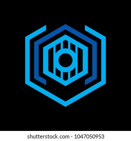 hexagon digital logo