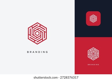 Logo der digitalen Multimedia-Marke Hexagon	
