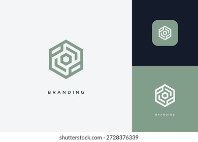 Logo der digitalen Multimedia-Marke Hexagon	
