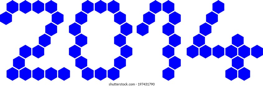 Hexagon Font, 2014 