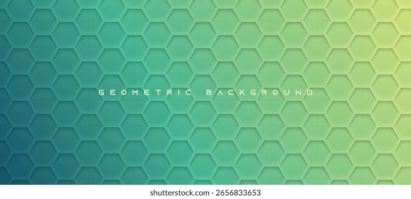 Fondo geométrico del hexágono, modelo Abstractas del panal. Ilustración vectorial.