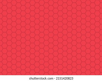 Hexagon geometric background, honeycomb decorative pattern, design texture vector illustration .