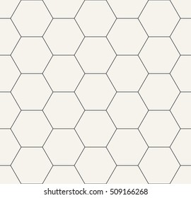 hexagon geometric black and white graphic pattern