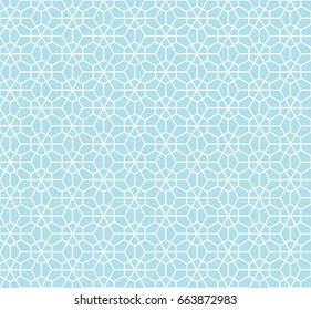 hexagon geometric line grid pattern vector background