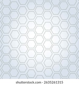 Hexagon geometric pattern with an abstract background