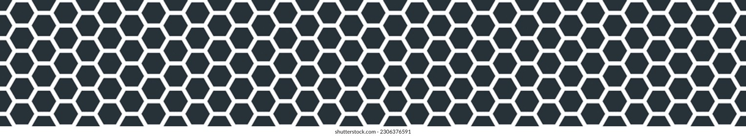 hexagon geometric pattern. seamless hex background. abstract honeycomb cell. vector illustration. design for the background display, flyers, ad honey, fabric, clothes, texture, textile pattern