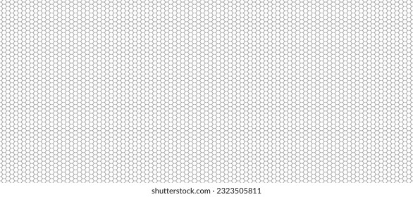 hexagon geometric pattern. seamless hex background. abstract honeycomb cell. vector illustration. design for the background display, flyers, ad honey, fabric, clothes, texture, textile pattern