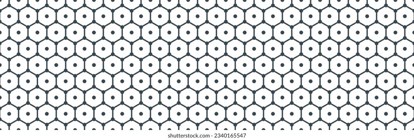 hexagon geometric pattern. seamless hex background. abstract honeycomb cell. vector illustration. design for the background display, flyers, ad honey, fabric, clothes, texture, textile pattern