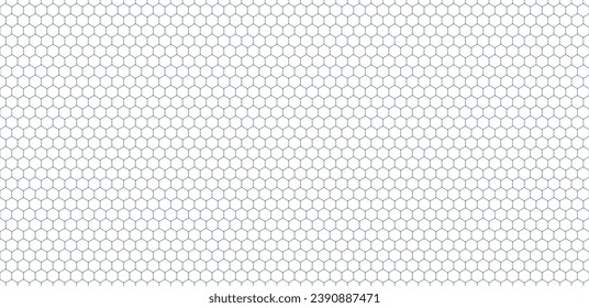 hexagon geometric pattern. seamless hex background. abstract honeycomb cell. vector illustration. design for the background flyers, ad honey, clothes, texture, textile pattern