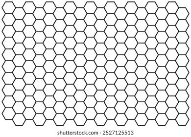 hexagon geometric pattern. seamless hex background. abstract honeycomb cell. vector illustration. design for the background display, flyers, ad honey, fabric, clothes, texture, textile pattern