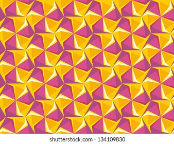 hexagon geometric seamless background.  Retro hipster violet warm color backgrounds. greeting card