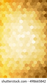 hexagon geometry pattern. gold color. disco style, vector illustration. for design flyer, banner, wallpaper