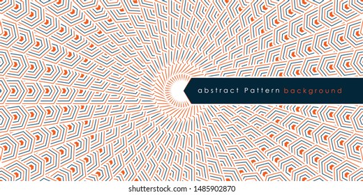 Hexagon geometry space HUD disk