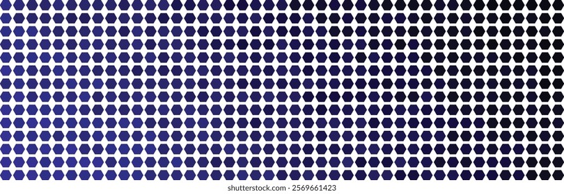 Hexagon Gradient Pattern: Abstract Geometric Design