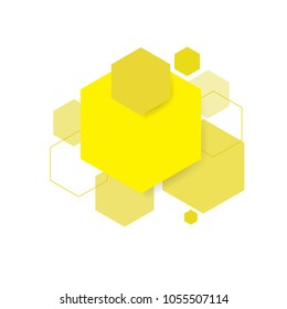 Hexagon Green Yellow